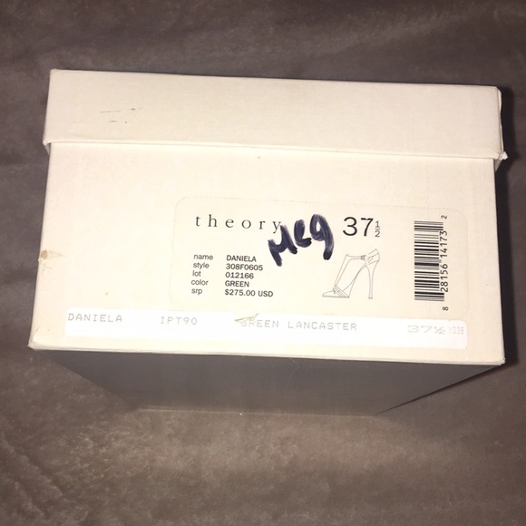Theory Woman’s Green Daniela Heel - Picture 4 of 7